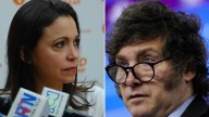 Javier Milei felicitó a María Corina Machado