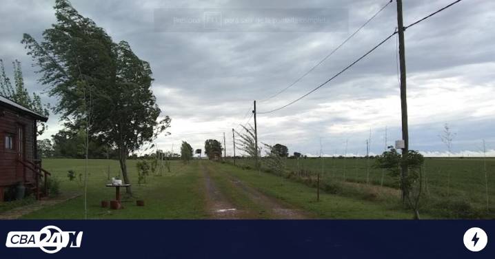 Córdoba: hay alerta por el cambio de tiempo y ráfagas de viento sur