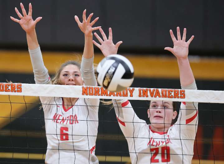 Mentor volleyball returns to Division I regional semis with win over Medina (photos)