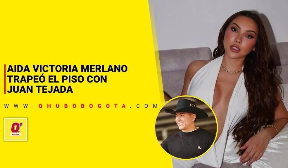 Aida Victoria Merlano trapeó el piso con Juan Tejada - Noticias de Bogotá y Cundinamarca