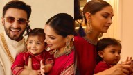 FIRST PICS: Deepika Padukone and Ranveer Singh reveal daughter Dua’s face on Diwali, In...
