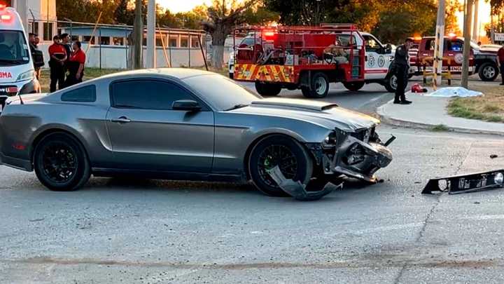 Muere Motociclista al Ser Impactado por Vehículo Deportivo en Coahuila
