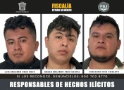 FISCALÍA EDOMÉX OBTIENE SENTENCIA DE 50 AÑOS DE PRISIÓN EN CONTRA DE TRES SUJETOS POR SECUESTRO EXPRÉS CON FINES DE ROBO EN LA AUTOPISTA MÉXICO