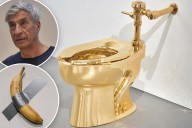 Maurizio Cattelan's gold toilet to be auctioned for $10 million