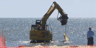 Veterans Avenue Pier is being rebuilt, 20 years after Hurricane Katrina
