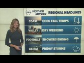 California Weather: Sierra fall color peaks as storms end heading into weekend