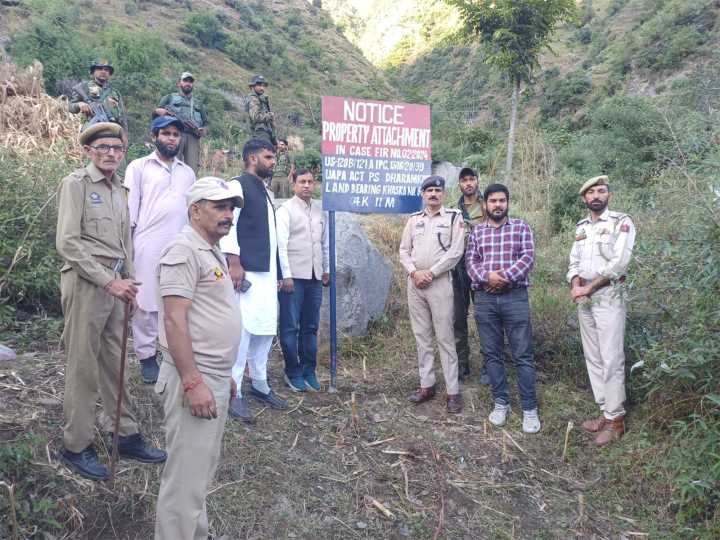 Ramban police attach over 6 Kanal land