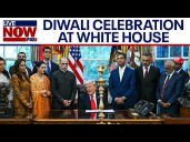 FULL: Trump takes questions during Diwali celebration at White House