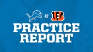 Lions at Bengals practice report: Oct. 1