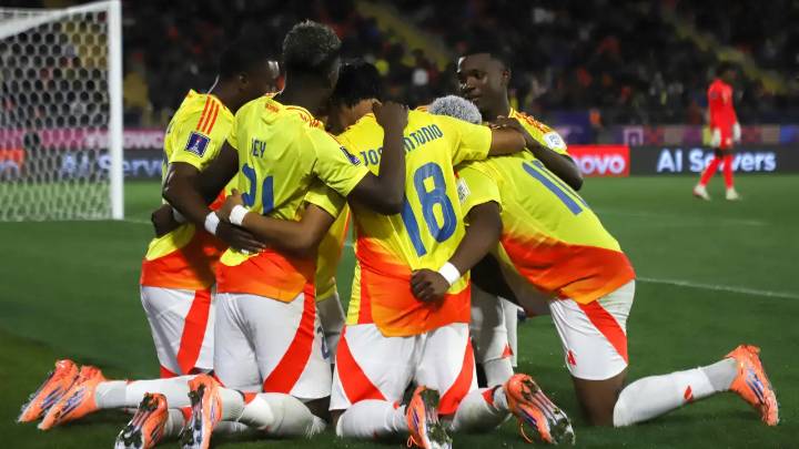 Titular de la Selección Colombia contra Sudáfrica, por octavos de final del Mundial Sub