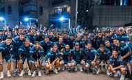 Locura por Racing en Río: una multitud recibió al plantel con la ilusión de la Copa Libertadores