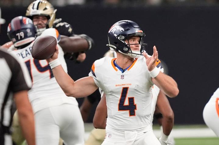 Broncos release QB Sam Ehlinger, clearing roster spot for Dre Greenlaw's return