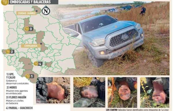 Reaccionan estatales; abaten a 4 atacantes