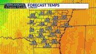 Arkansas Storm Team Forecast: It's Not Much, But Noticeably Cooler Air Likely