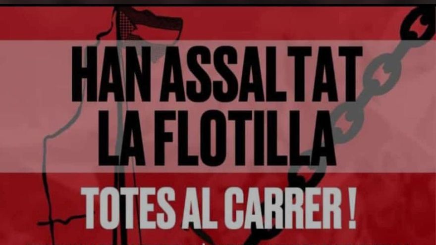 Concentración por la liberación de la Global Sumud Flotilla en Alicante