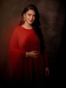 Shruti Haasan’s Red Charm Shines as She Hosts AR Rahman