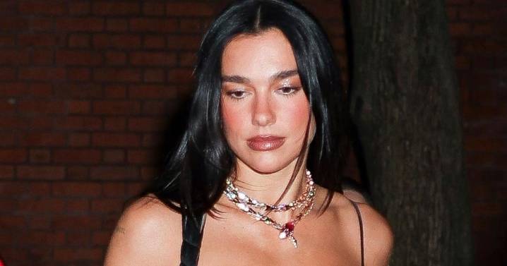 Dua Lipa's Sequin Mini-Dress Breaks the Internet