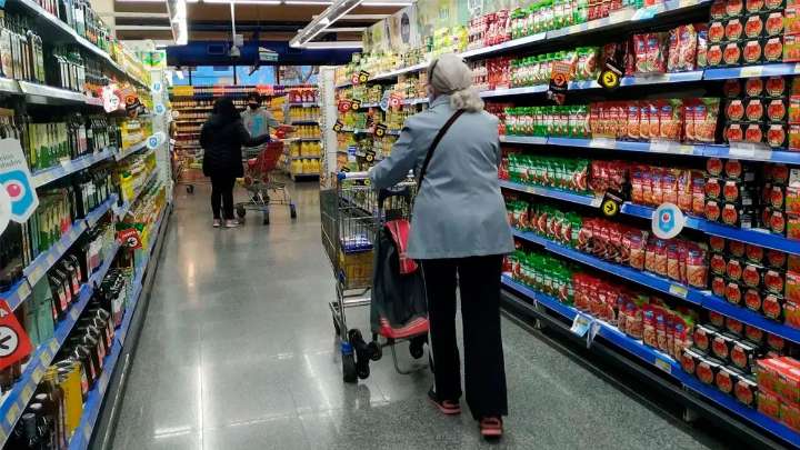 Caída del consumo masivo en supermercados: baja de 4,4% en septiembre
