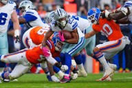 Nix, Harvey shine for Broncos in 44-24 win over Cowboys