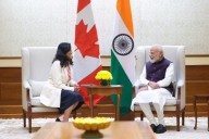 Canada’s  Foreign Minister Anand Meets Modi, Jaishankar