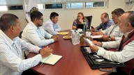 Humberto Hernández Martínez alcalde Cuerámaro se reunió con Marisol Suárez Secretaria del Campo