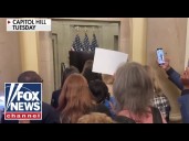 Dems STORM Speaker Johnson's office as shutdown drags on
