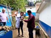Refuerza Secretaría de Salud acciones en la región Otomí-Tepehua tras las intensas lluvias