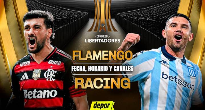 Racing vs. Flamengo por Copa Libertadores: fecha, horarios y canales de TV