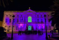 El Ayuntamiento se ilumina de rosa por el Día Mundial contra el Cáncer de Mama