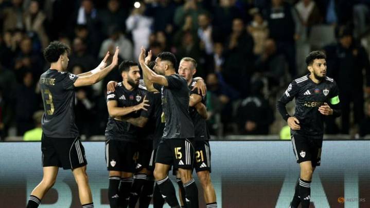 Qarabag continue perfect Champions League start with 2