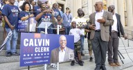 New Orleans' clerk says an opponent lied about exoneration. 70 lawyers say that's false.