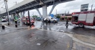 Pipa se accidenta en CDMX y provoca alarma por nube de gas; ¿qué pasó en avenida Tláhuac?