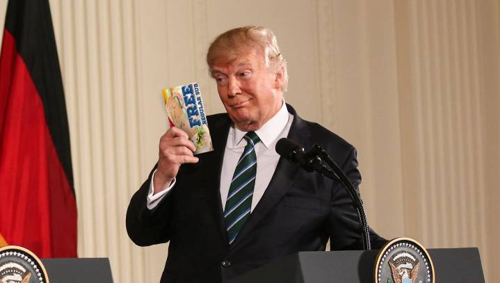 Trump Close To Filling Impeachment Punch Card For Free Sub Sandwich