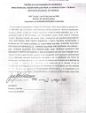 Cartel de notificación a la ciudadana Pastora Carolina Ulloa, titular de la cédula de identidad No V