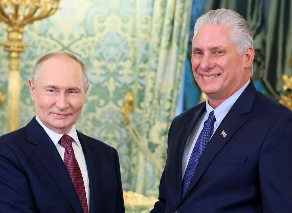 Gobierno cubano felicita a Vladímir Putin por su onomástico
