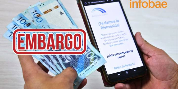 Retiro AFP 2025: dinero solo puede ser embargado por pensión de alimentos