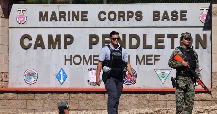 Shrapnel fell onto CHP vehicle during U.S. military live
