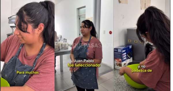 Salteña vende maicenitas para que su hijo cumpla su sueño jugando al fútbol