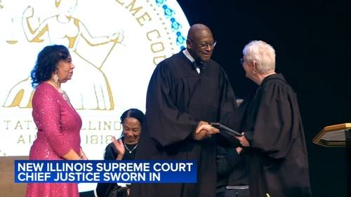 Illinois Supreme Court: Justice P. Scott Neville Jr. sworn in as new Illinois Supreme Court chief justice in Chicago ceremony