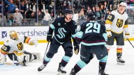 McCann scores late in OT, Kraken edge Golden Knights