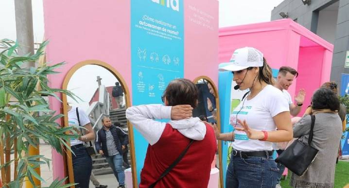 Metro de Lima: Lanzan campaña de prevención contra el cáncer de mama