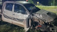 Chocó contra un poste, no tenía documentos y se negó al test de alcoholemia