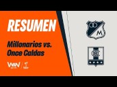 Millonarios vs. Once Caldas (0-0): resumen del partido por Liga BetPlay 