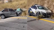 Conductor ebrio invadió carril a patrulla en carretera Cuauhtémoc
