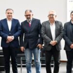 El intendente Jorge presidió una reunión entre...