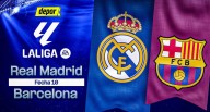 Real Madrid vs Barcelona EN VIVO: ver transmisión de ESPN y Disney Plus por LaLiga