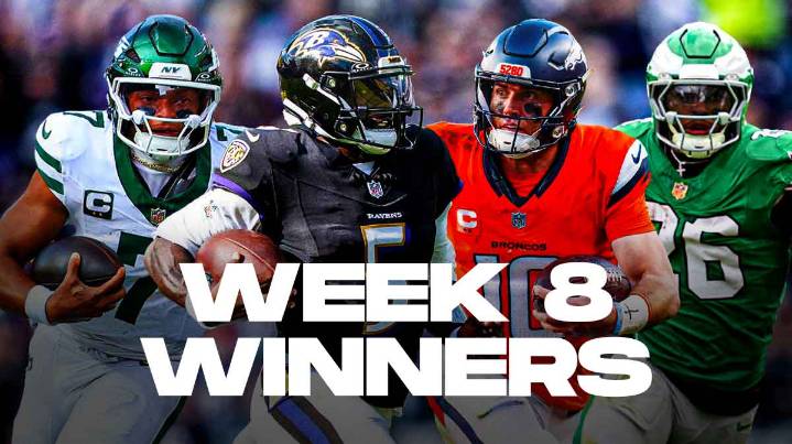 NFL Week 8 Winners: Ravens keep hanging around, Broncos crush Cowboys and more