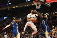 Surreal night: Warriors fall to Blazers team rocked by NBA gambling scandal