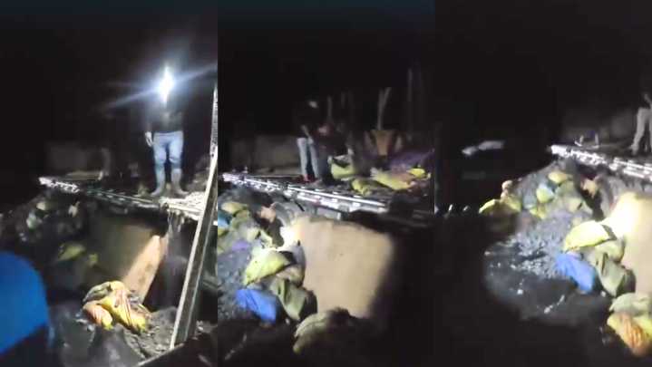La Libertad: Dueños de mina sorprenden y atrapan a presuntos delincuentes mientras robaban mineral en Quiruvilca