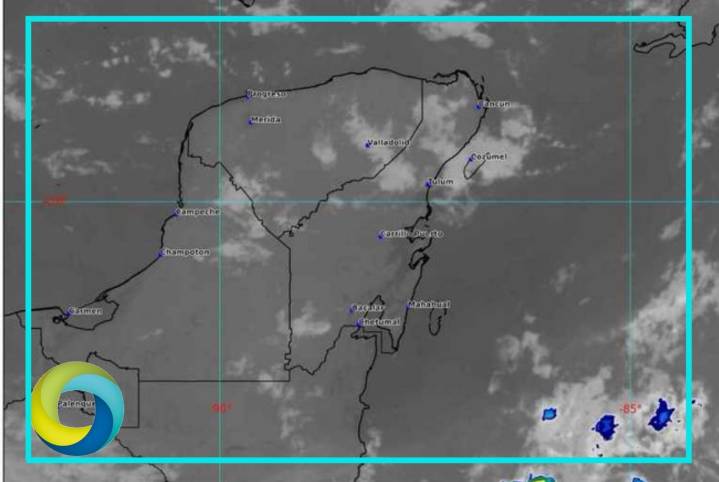 SMN pronostica chubascos para este inicio de semana en Quintana Roo